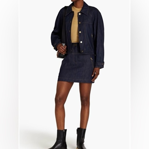 3.1 Phillip Lim Denim Mini Skirt - Picture 3 of 4